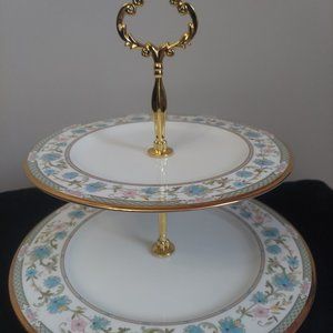 Noritake yoshino 2-Tiered Serving Tray